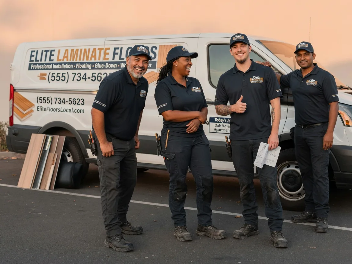 Laminate flooring installation company in Parma, MO